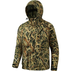 Veste de chasse d'hiver coupe-vent solide sur mesure, imperméable, respirante, softshell, séchage rapide, légère, poignets ajustables - Product Image 2