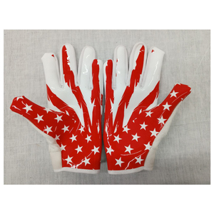 Nouveauté Gants de receveur de football sur mesure Design personnalisé Antidérapant Confortable Cuir synthétique Logo personnalisé Gants américains - Product Image 5