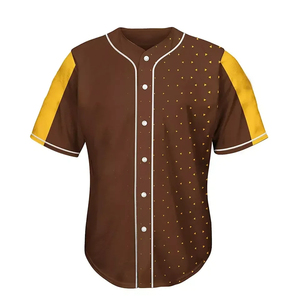 Maillot de baseball vintage surdimensionné, maillot de baseball grande taille pour hommes et femmes - Product Image 5
