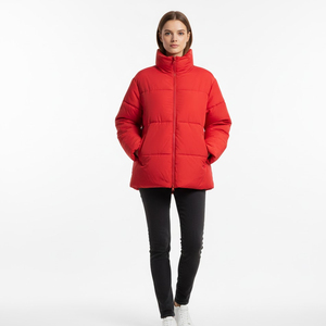 Chaqueta Clásica Acolchada para Mujer, Abrigo Ligero y Cómodo, Tejido Resistente al Agua para Moda al Aire Libre - Product Image 1