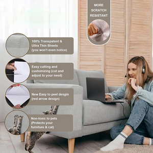 Stanzen A4 Blattform <span class=keywords><strong>Cat</strong></span> Scratch Tape 10 Stück 8 Stück pro Packung <span class=keywords><strong>Cat</strong></span> Training Tape Großhandel Sofa Protectors Doppelseitiges Tape - Product Image 5