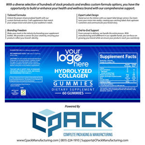 Fournisseur en vrac aux États-Unis vendant un complément alimentaire de bonbons au collagène hydrolysé de haute qualité avec marque privée pour adultes - Product Image 4