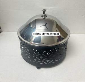 Nouvelle arrivée dernière conception ramadan nourriture servant réchaud exclusif qualité en acier inoxydable réchaud à prix abordable - Product Image 2