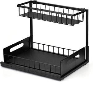 New Design By MS INC Set Of 3 Metal Kitchen <b>Storage</b> Fruit <b>Vegetables</b> Stand Dining Table <b>Basket</b> Bowl - Product Image 4