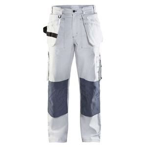 Pantalones de Trabajo para Hombre al por Mayor, Multibolsillos, Material de Algodón, Poliéster y Nailon, Color y Talla Personalizables, Servicio OEM, Lavados - Product Image 2