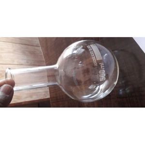 Fiole à fond rond en verre borosilicaté MAYALAB, équipement chimique de laboratoire avec garantie d'un an pour usage scientifique - Product Image 3