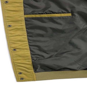 Venta al por mayor de chaquetas universitarias personalizadas para hombres chaquetas de tela de lana mangas de cuero con capucha Letterman chaqueta de béisbol bordada - Product Image 4