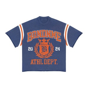 100% haute qualité coton matériel deux pièces ensembles survêtements pour hommes régulier ajusté coton t-shirts et shorts ensembles pour hommes - Product Image 4