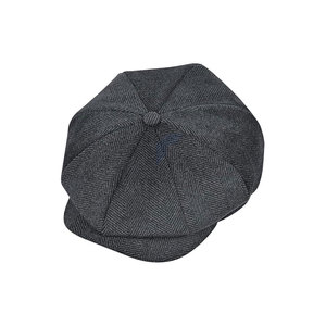 Gorra de Lona Estilo Newsboy para Mujer, Clásica, Vintage, Estilo Gatsby, Ivy, Cabbie, Boina Plana, Ajustable, Cálida, Retro, Informal, Personalizable - Product Image 1