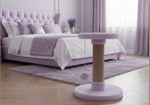 Griffoir pour chats Amistar Lilac Cloud de haute qualité, adapté à toutes les races et tailles de chats. - Product Image 3