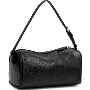 Sac à bandoulière pour femme en cuir de vache véritable, avec une texture douce et grainée et un design minimaliste et épuré pour tous les jours. - Product Image 1