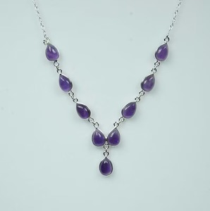 Collier pendentif étoile en argent sterling 925 personnalisé fait à la main réglage de la lunette cadeau d'anniversaire de mariage de fiançailles femmes filles - Product Image 2