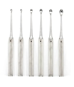 Cirugía del pie Micro curetas Instrumentos de cirugía ortopédica CE ISO Certificado Herramientas de calidad excepcional - Product Image 1