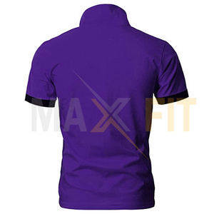 MAXFIT ENTERPRISES Camiseta de Golf de Franela de Secado Rápido para Hombre, Camisa de Polo de Manga Corta con Logotipo Personalizado, Decoración de Botones, La Mejor Calidad - Product Image 6