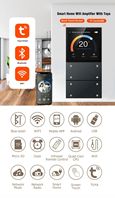 Anjielo pour panneau de commande intelligent domestique étanche en aluminium de 4 pouces, écran tactile LCD, interrupteur WIFI, Homekit, domotique, automatisation à distance, porte