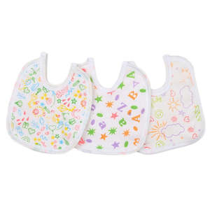 Juego de Baberos para Recién Nacido, 3 Piezas - Multicolor - Product Image 1