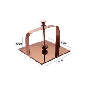 Porte-mouchoirs mural en acier inoxydable de haute qualité avec installation facile pour la décoration de la maison et du bureau style minimaliste moderne - Product Image 3