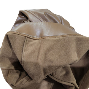 Women's Custom Thick Thin Fleece <b>Lined</b> PU Faux Leather High Waist Pants Butt Lifting Effect Stretch <b>Tights</b> Pockets Solid Black - Product Image 6