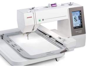 Máquina de Bordar Janome Memory Craft 550E NUEVA, de Alta Gama, con 2 Años de Garantía, Hecha en EE. UU. - Product Image 1