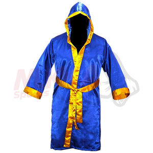 Bata de Boxeo Profesional de Cuero, Talla Grande, Secado Rápido, Transpirable, Ecológica, Resistente al Viento, para Entrenamiento al Aire Libre - Product Image 3