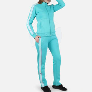 ชุดวอร์มลำลองสำหรับผู้หญิง2ชิ้นคอตั้งโลโก้ตามสั่งสำหรับฤดูหนาว - Product Image 5