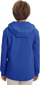 Sweat à capuche enfant personnalisable au toucher doux avec tissu 100% polyester, design flexible pour une liberté de mouvement et un jeu actif - Product Image 4