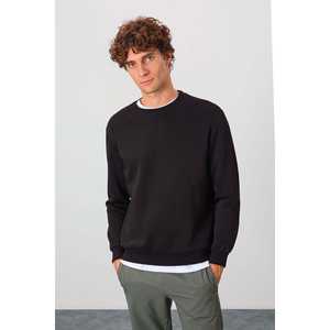Sudadera para Hombre Omar 88137, Negra, de Forro Polar, 100% Algodón, Cómoda y Elegante - Product Image 5