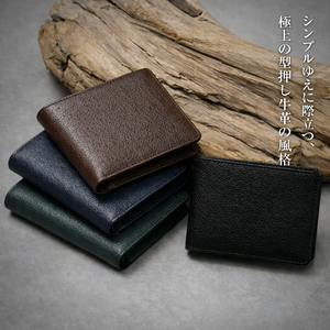 Genuine Leather Long <b>Wallet</b>-Handmade <b>Card</b> <b>Holder</b> with Logo Pattern Cute Style <b>for</b> Cash - Product Image 1
