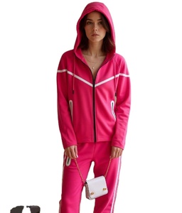 Ensemble de survêtement à capuche de haute qualité pour hommes, couleur unie, par sublimation, collection 2026, vente en gros - Product Image 2