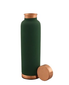 Énorme demande vente 303 GM velours toucher cuivre 1L sans BPA étanche unisexe bouteille compagnon parfait - Product Image 6