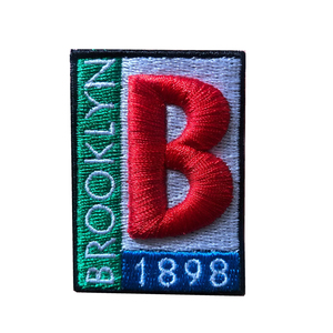 Custom Embroidered Patch New 3D Puff Fabric LOGO Woven Badges Heat <b>Press</b> Sew on <b>Iron</b> Clothing Patches Resin & Felt Type - Product Image 4