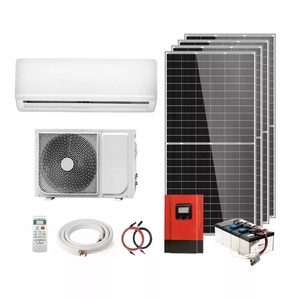 Aire Acondicionado Solar Híbrido Gree de 36000 BTU, 3.5 Toneladas, Unidad Split, Refrigeración y Calefacción, Aire Acondicionado Solar Híbrido de Corriente Continua y Alterna para Hogares - Product Image 3