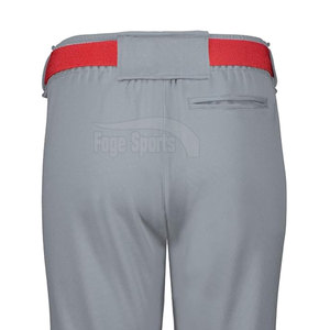 Vêtements de sport à quantité minimale de commande bas Pantalon de baseball confortable Taille personnalisée Pantalon de baseball pour jeunes Fabriqué au Pakistan - Product Image 6