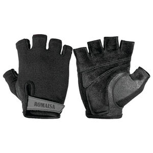 Top Hotsale Guantes de levantamiento de pesas de medio dedo personalizados Cierre de cordones para deportes de gimnasio - Product Image 1