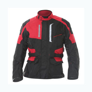 Veste de moto à manches longues pour hommes fabriquée en usine Veste de moto pour hommes en textile confortable et lourd - Product Image 4