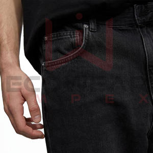<b>Men</b> New Fashion Casual Street Wear <b>Jean</b> Pant Hot Sale Baggy Made in Pakistan Cheap Streetwear Pants Cotton Baggy - Product Image 3
