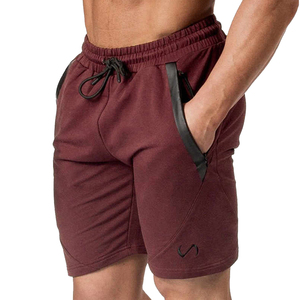 Pantalones Cortos para Hombre, Bermudas con Diseño de Logotipo Personalizado, Tejido de Punto, Transpirable, Secado Rápido, Teñido Liso, Pantalones Cortos de Malla - Product Image 1