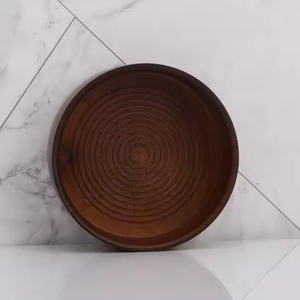Cuenco de madera para uso doméstico altamente duradero de diseño para cena cuenco de madera de tradebit - Product Image 6