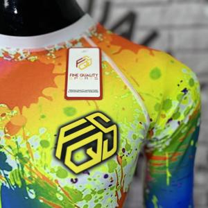 Rash Guard de artes marciales MMA para hombres, impresión digital para hombres, crea tu propio protector de erupción que absorbe la humedad completamente sublimado - Product Image 4
