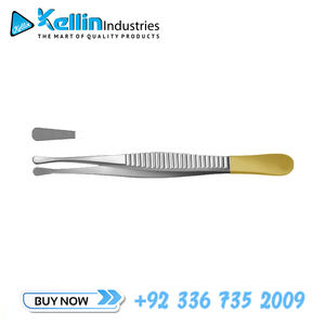 Pince à pansements Wangensteen manuelle avec insert en carbure de tungstène, instruments chirurgicaux certifiés CE Classe I, garantie 1 an - Product Image 2