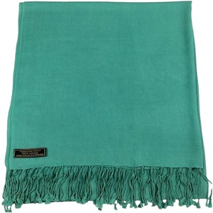 Viscose <b>Pashmina</b> Solid Color <b>Shawl</b> Custom logo Scarf with Tassel Wholesale Hijabs Muslim Women Stock Scarves - Product Image 6