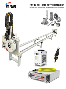 2000W Faserlaser-Rohrschneidemaschine für Schwere Quadrat- und Rundrohre Hocheffizientes CNC-Metallrohrschneidewerkzeug - Product Image 1