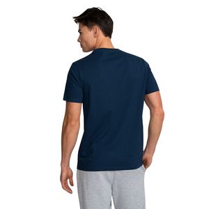 Camiseta deportiva Muscle Joe, camiseta de gimnasio de algodón orgánico azul marino, ropa deportiva transpirable, camiseta de Fitness para culturismo, ajuste Regular Golds Gym - Product Image 2