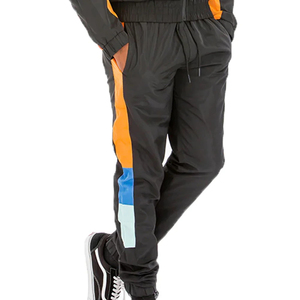 <b>Men's</b> Custom Two-Piece Spring Hooded Skinny Solid <b>Jacket</b> Set Breathable Windbreaker Tracksuit Casual Style - Product Image 2