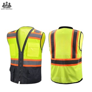 Chaleco de Trabajo Impermeable, Transpirable y Seguro |   Chaleco Reflectante Ajustable |   Uso Industrial Profesional |   OEM - Product Image 6