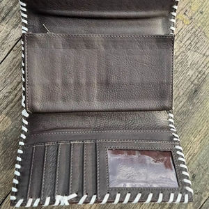 Bolso de Mano de Cuero Vacuno Bohemio Premium Hecho a Mano en India, Cierre de Cremallera Duradero, Diseño Hecho a Mano, Viaje, Otoño, Invierno, Primavera - Product Image 3