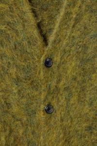 Suéter Cárdigan de Punto Mohair con Cuello en V para Hombre, Suave, Holgado, de Alta Calidad, Moderno y Acogedor para Invierno, Personalizable en la Parte Delantera - Product Image 3