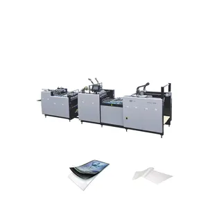 YFMA-800 laminating in packaging non-stopped feeder pet pvc opp film lamination machine