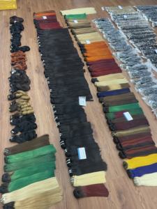 ¡Colores CALIENTES! Extensiones de cabello de trama recta de hueso Cabello humano vietnamita de trama de alta calidad Listo para enviar - Product Image 2