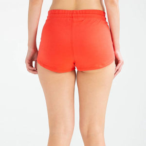 Nouveauté Shorts de sport pour femmes été Nouveau style décontracté Jogging 100% coton Couleur unie Taille haute avec élastique - Product Image 4